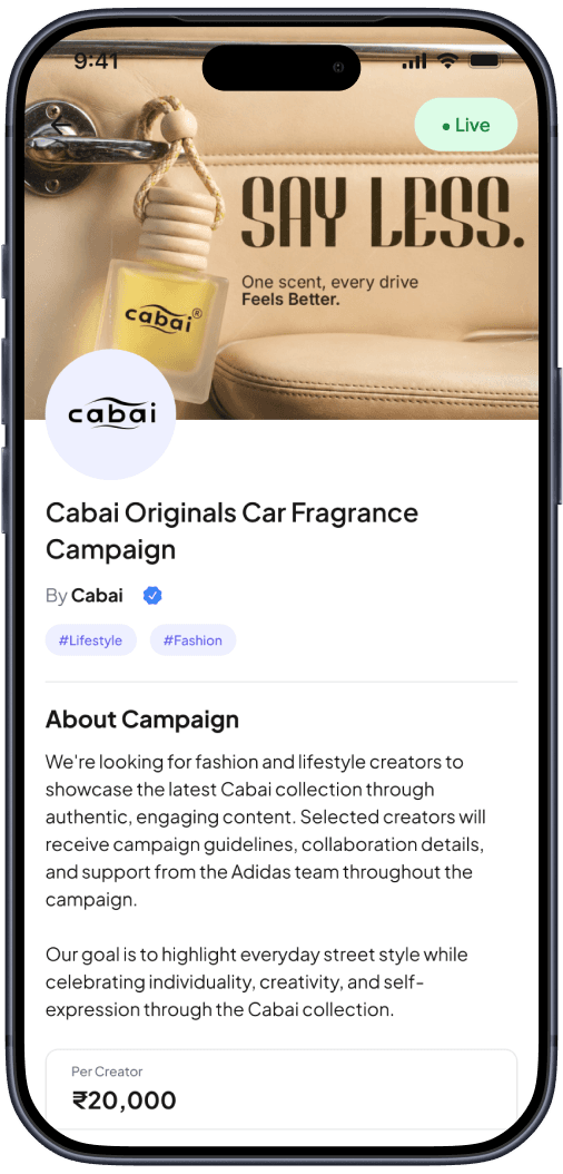 Apply To Campaign